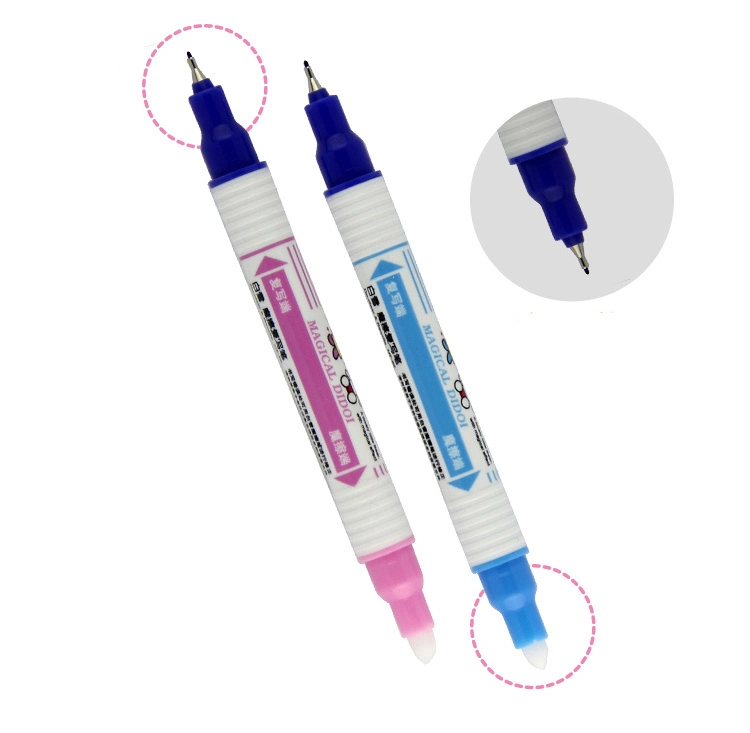 Snowhite Erasable Pen Ink Mate Rewrite Fineliner, Fine Tip on Pen, Broad Tip on Eradicator School Supply