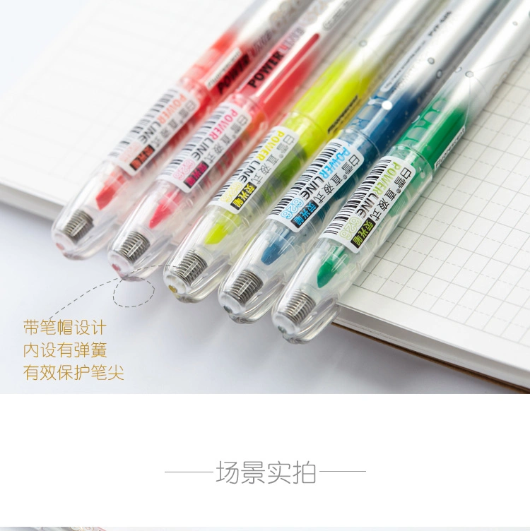 Office Highlighter Chiesle Nib Assorted Highlighter Ink Snowhite Pen