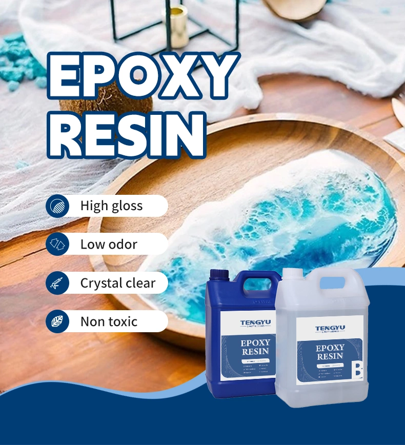 Clear Casting Epoxy Resin Kit for DIY Arts and Crafts Projects