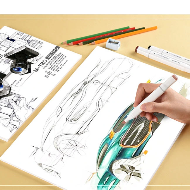 Hot Selling Premium Sketch Marker Paper Pad Artist Drawing Paper