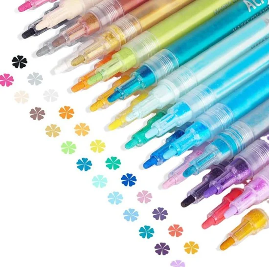 Multi Color Brush Water Color Marker Used for Kids Artist Drawing