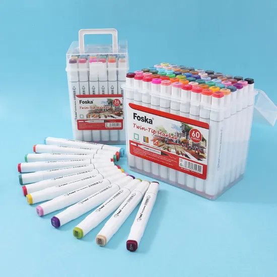 Multi Color Brush Water Color Marker Used for Kids Artist Drawing