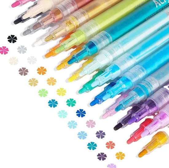Multi Color Brush Water Color Marker Used for Kids Artist Drawing 