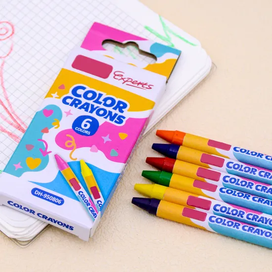 Wholesale Cheap Price Coloring Color Wax Jumbo Gel Mini Paint Stationery Bath Crayon for Kids 