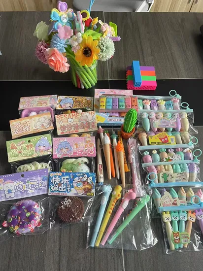 Korean Design Cartoon Animal Party Multiple Colors Elephant Gel Pen