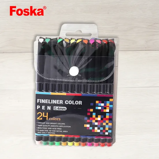 Foska Art Drawing Fineliner Color Marker Pens for Office School 