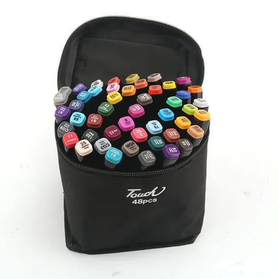 Alcohol 80 Colors Dual Tip Art Markers for Kids & Adult Coloring Sketching Drawing Artists Paint Markers Pen 