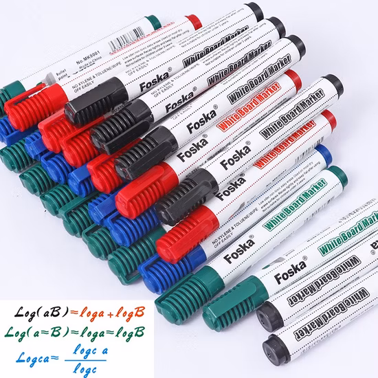 High Quality Instant Waterproof White Board Marker (MK8001)