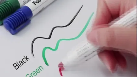 High Quality Instant Waterproof White Board Marker (MK8001) 