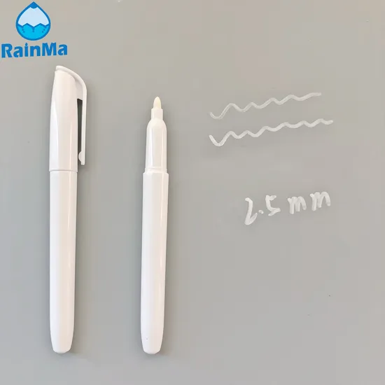 2.5mm White School and School Glass Liquid Chalk Marker 