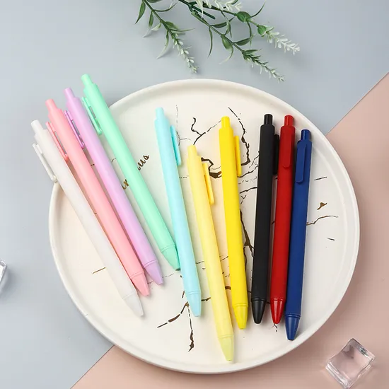 Wholesale Office School Stationery Macaron Color Pens Press Gel Pens for Students 