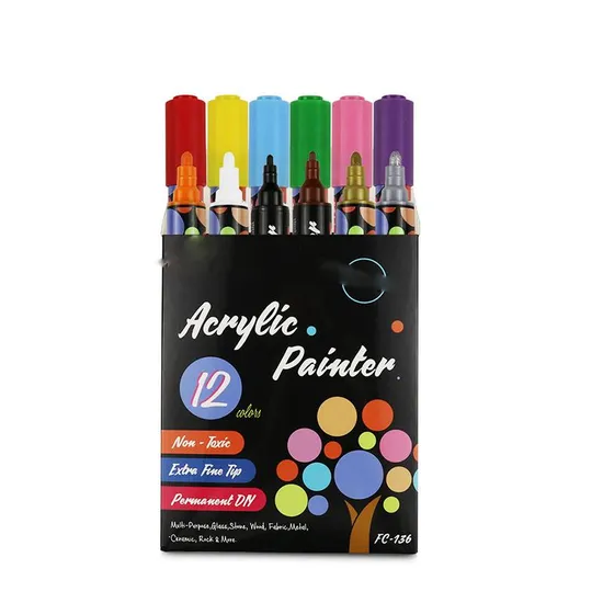 Premium Window Chalkboard Neon Pens Painting and Drawing Liquid Chalk Markers 