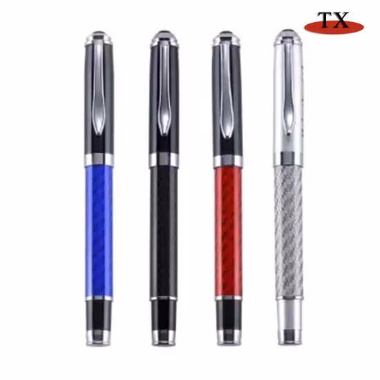 Multi Color Carbon Fibre Roller Ball Gel