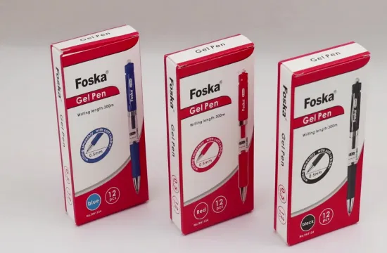 Foska Click Basic Color Gel Ink Pen