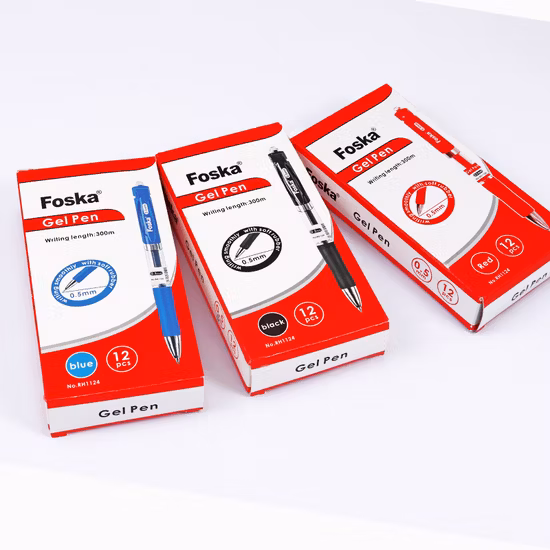 Foska Click Basic Color Gel Ink Pen
