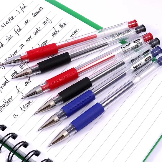 48PCS Gel Pens in Color Box Special for School, Office Stationery Products