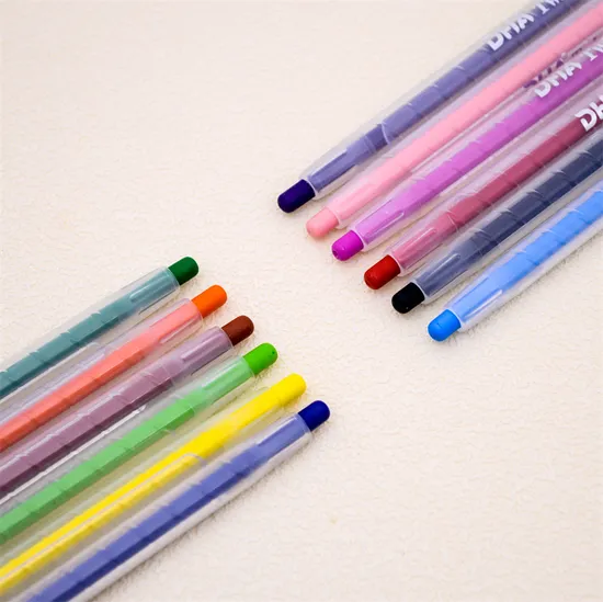 Gel Lipstick Crayons 24 Colors Twist up Crayons Non