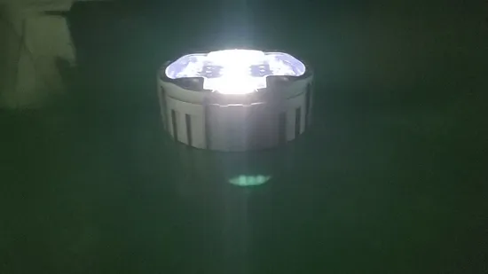 Solar Powered LED Garden Deck Dock Lamp IP68 Strong Raised Pavement Markers 