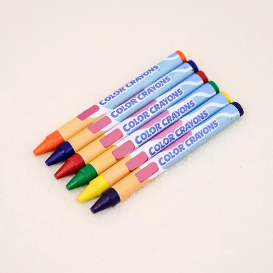 Wholesale Coloring Color Wax Jumbo Gel Mini Paint Stationery Bath Crayon Set for Kids 